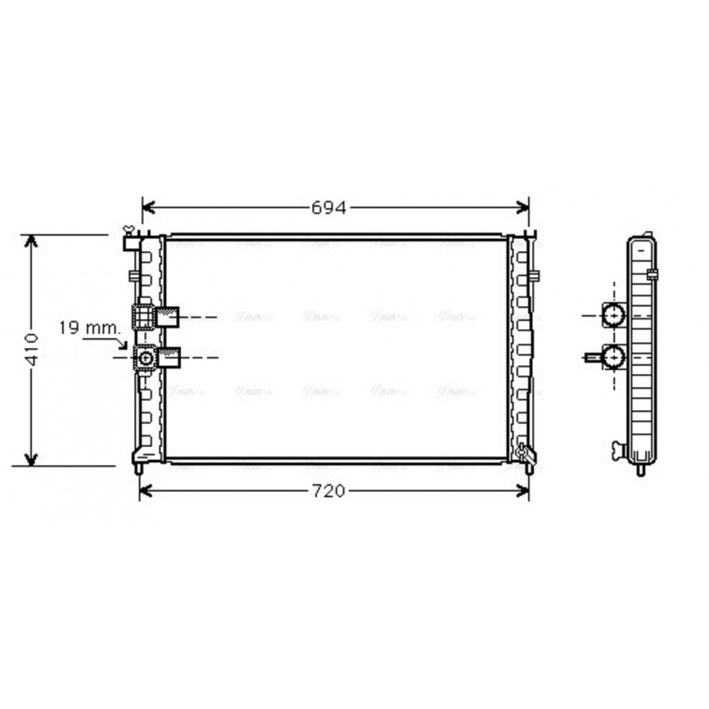 Image for AVA Cooling - Radiator