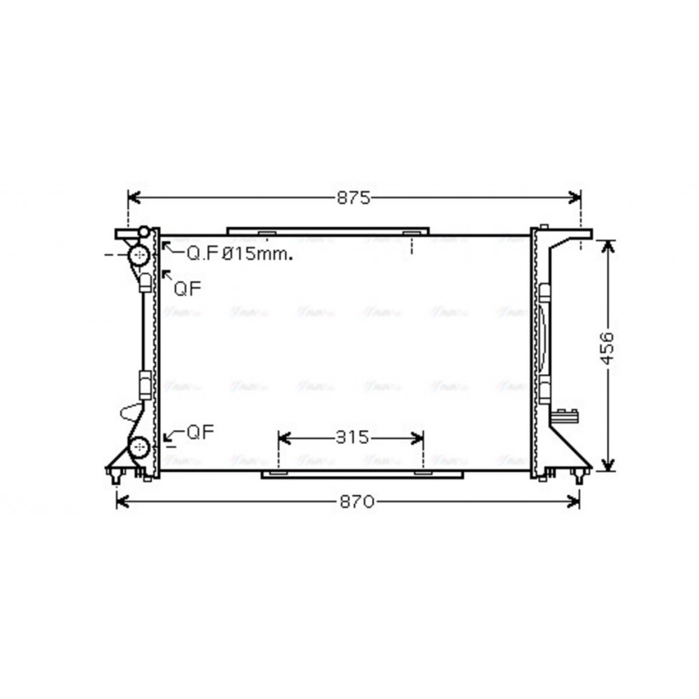 Image for AVA Cooling - Radiator