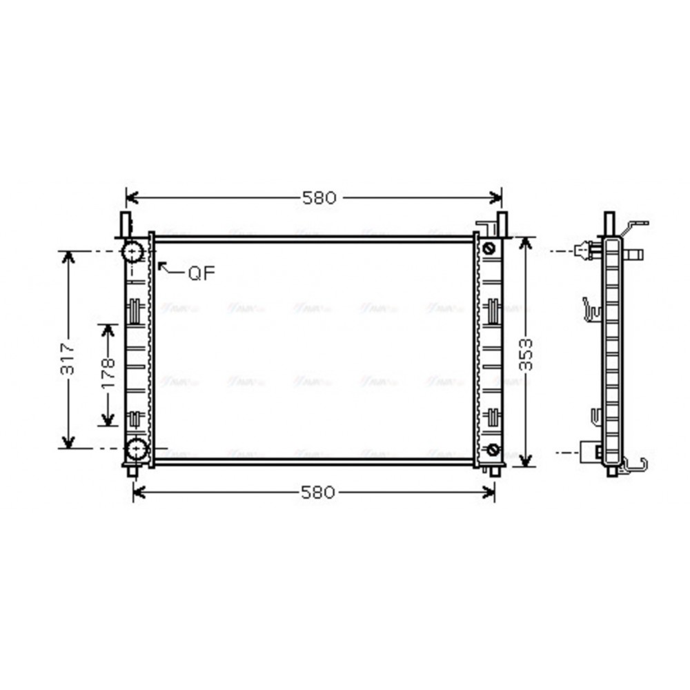 Image for AVA Cooling - Radiator