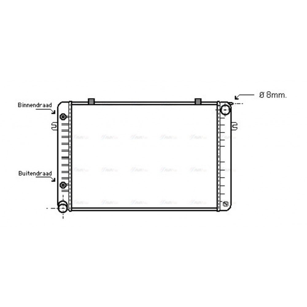 Image for AVA Cooling - Radiator