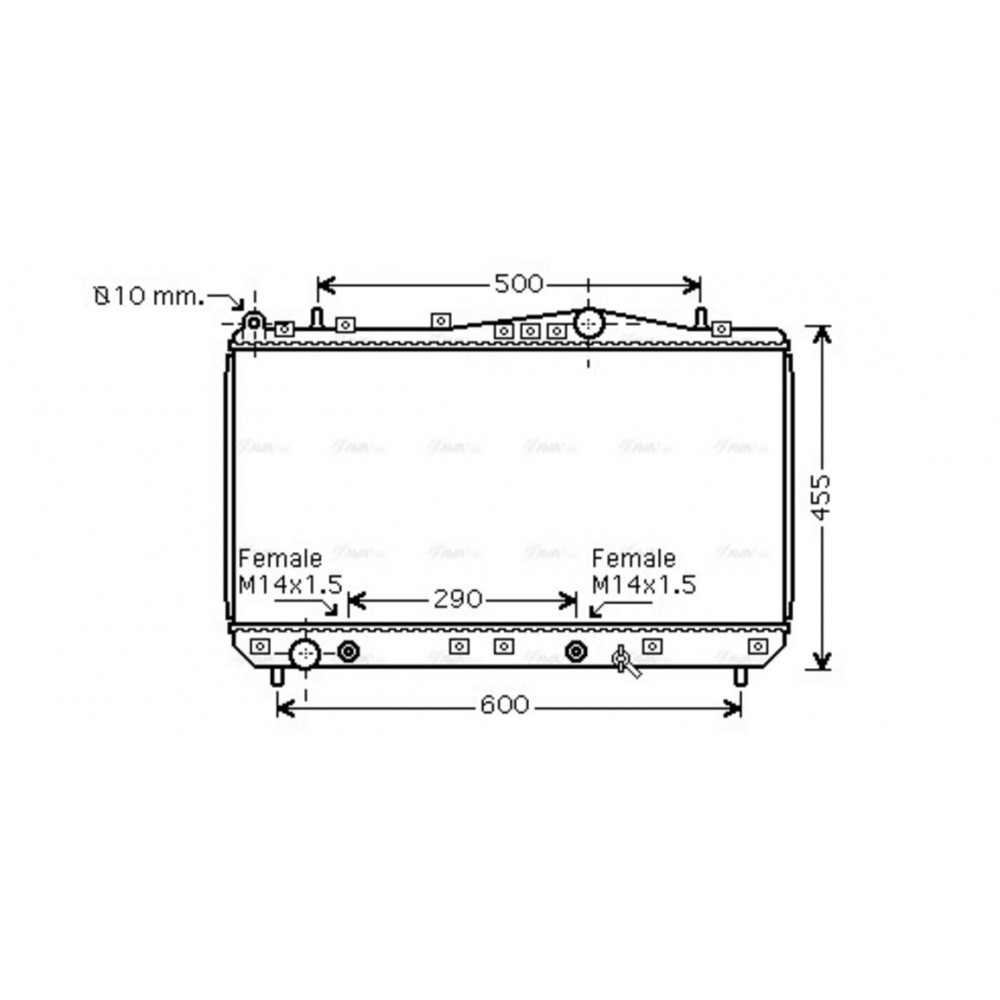 Image for AVA Cooling - Radiator