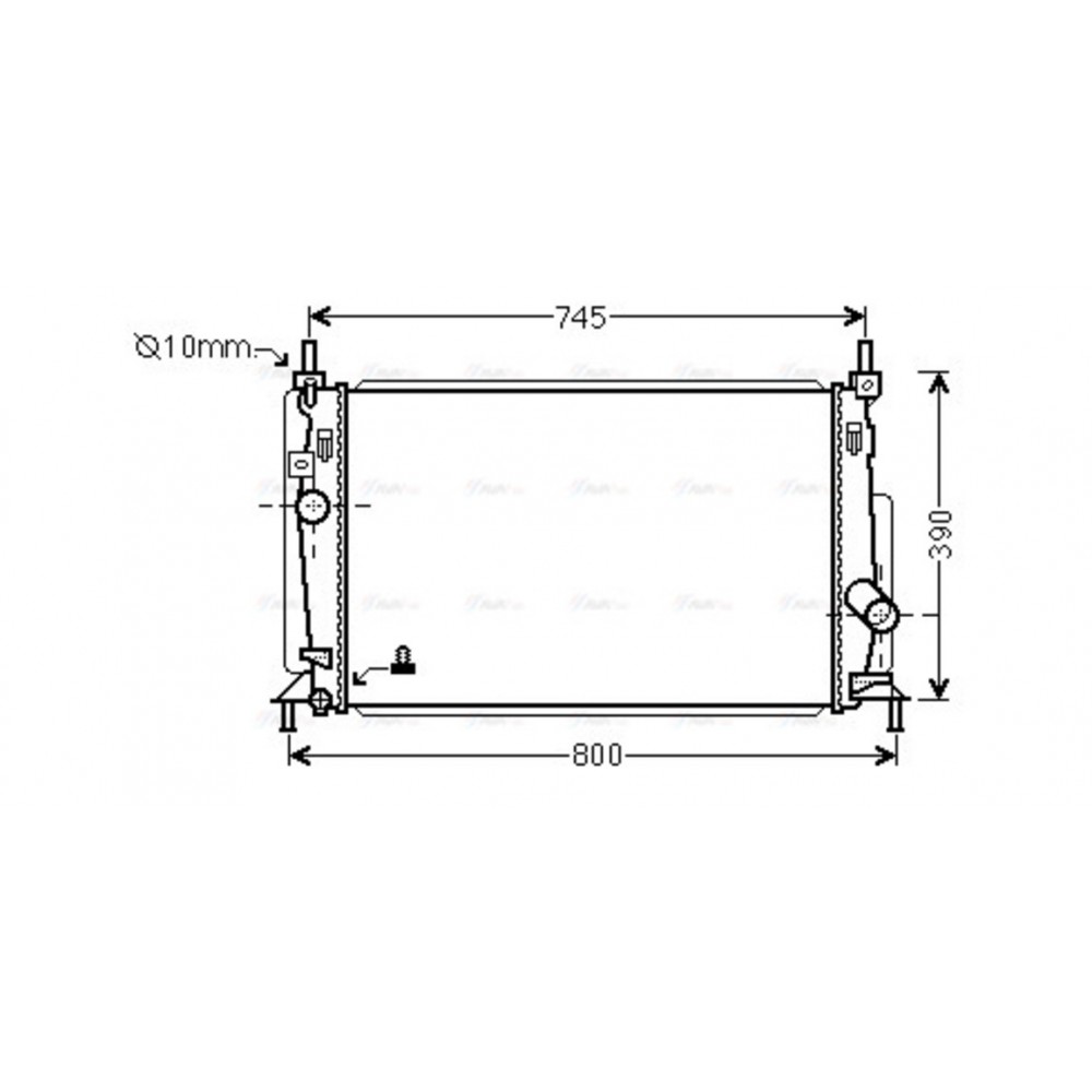 Image for AVA Cooling - Radiator