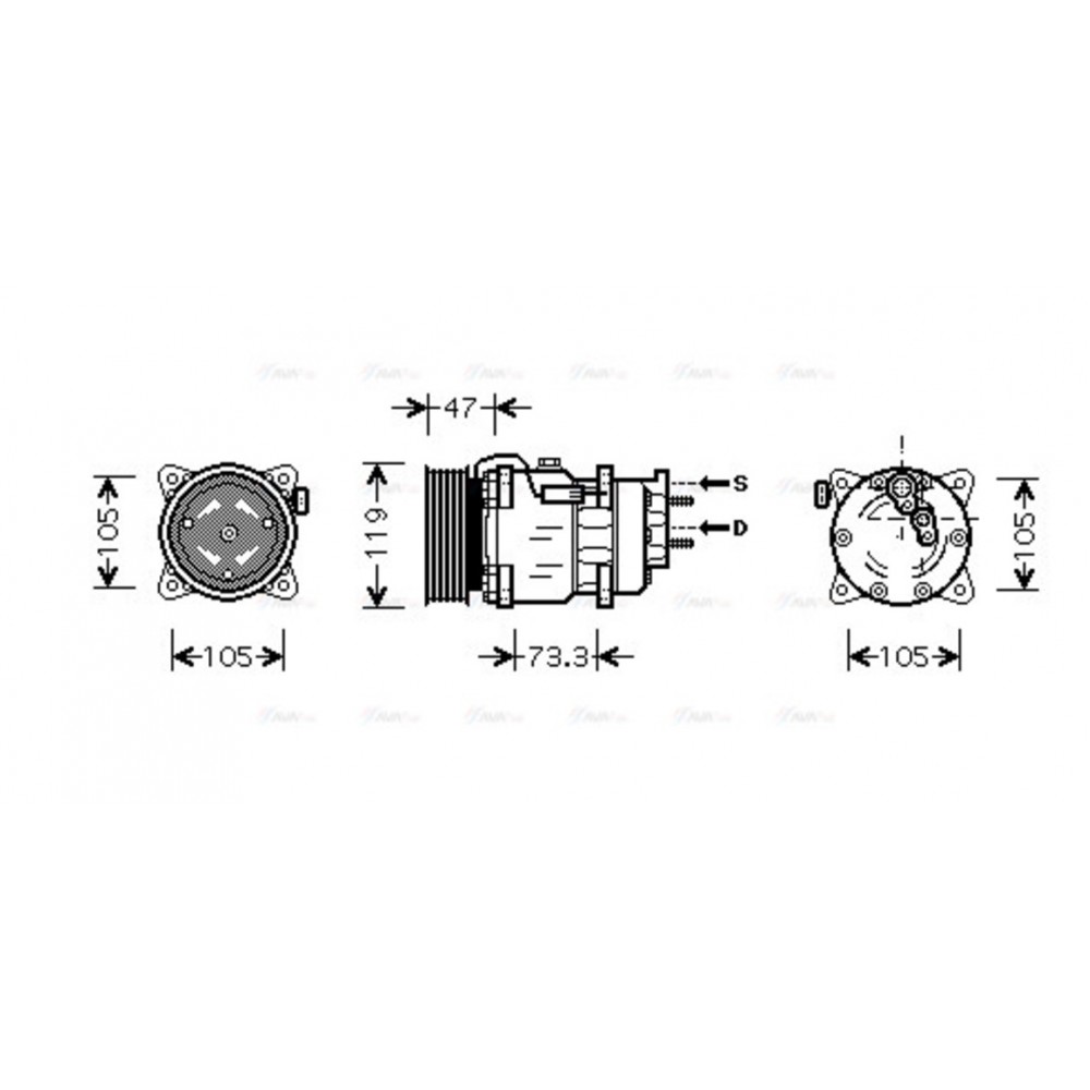 Image for AVA Cooling - Compressor