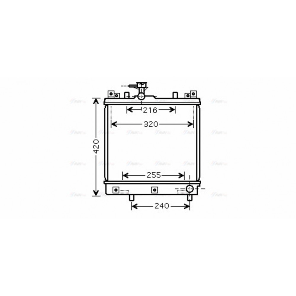 Image for AVA Cooling - Radiator