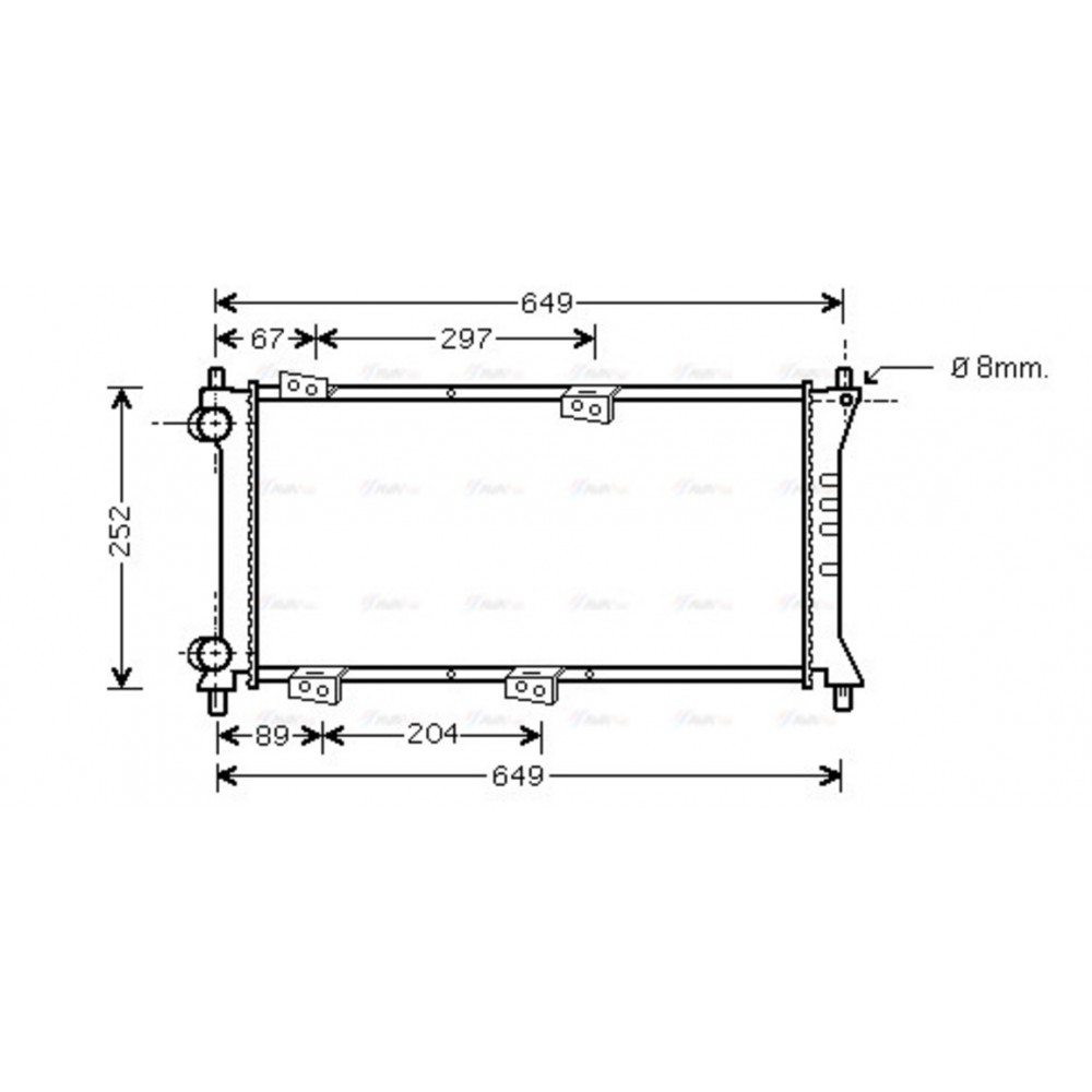 Image for AVA Cooling - Radiator