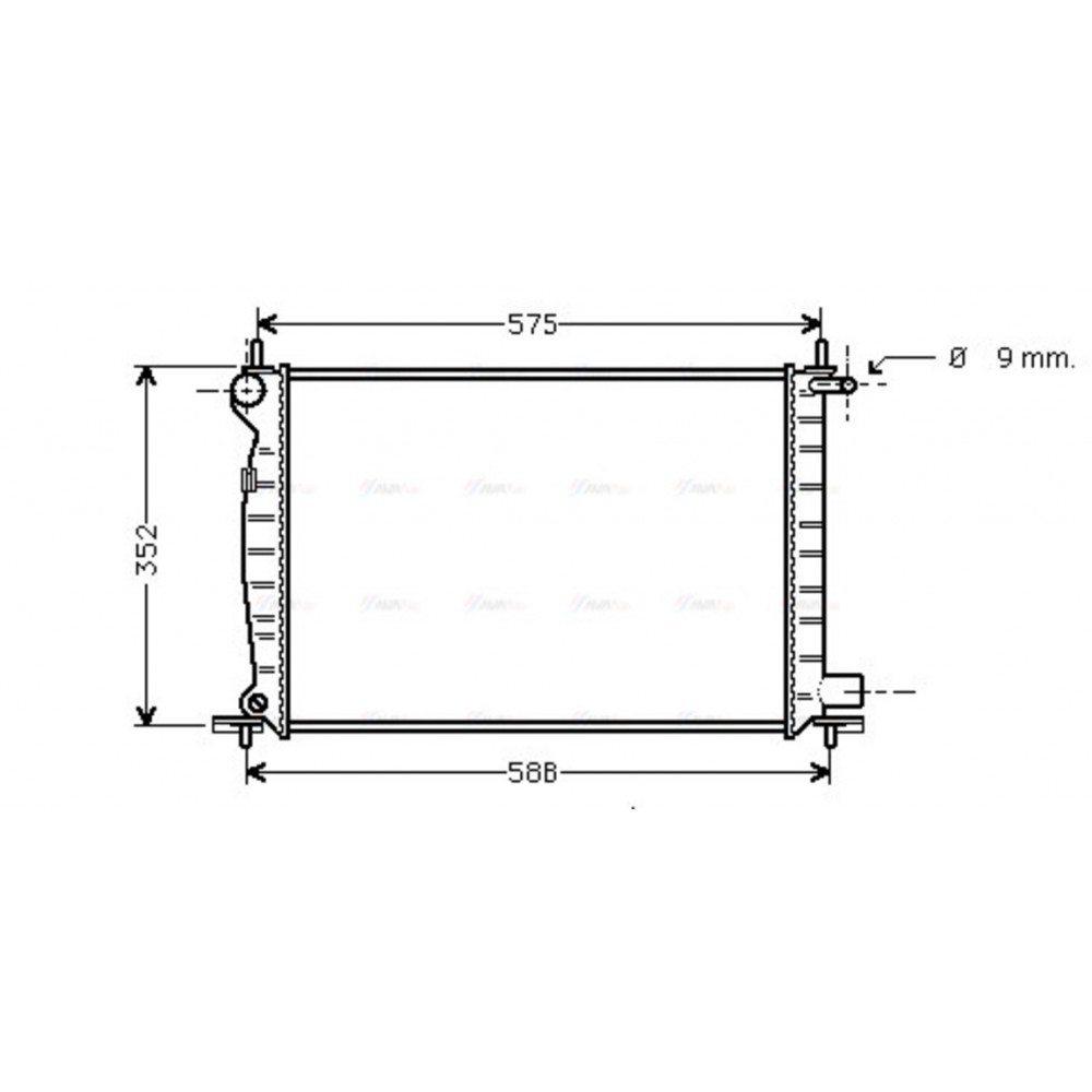 Image for AVA Cooling - Radiator