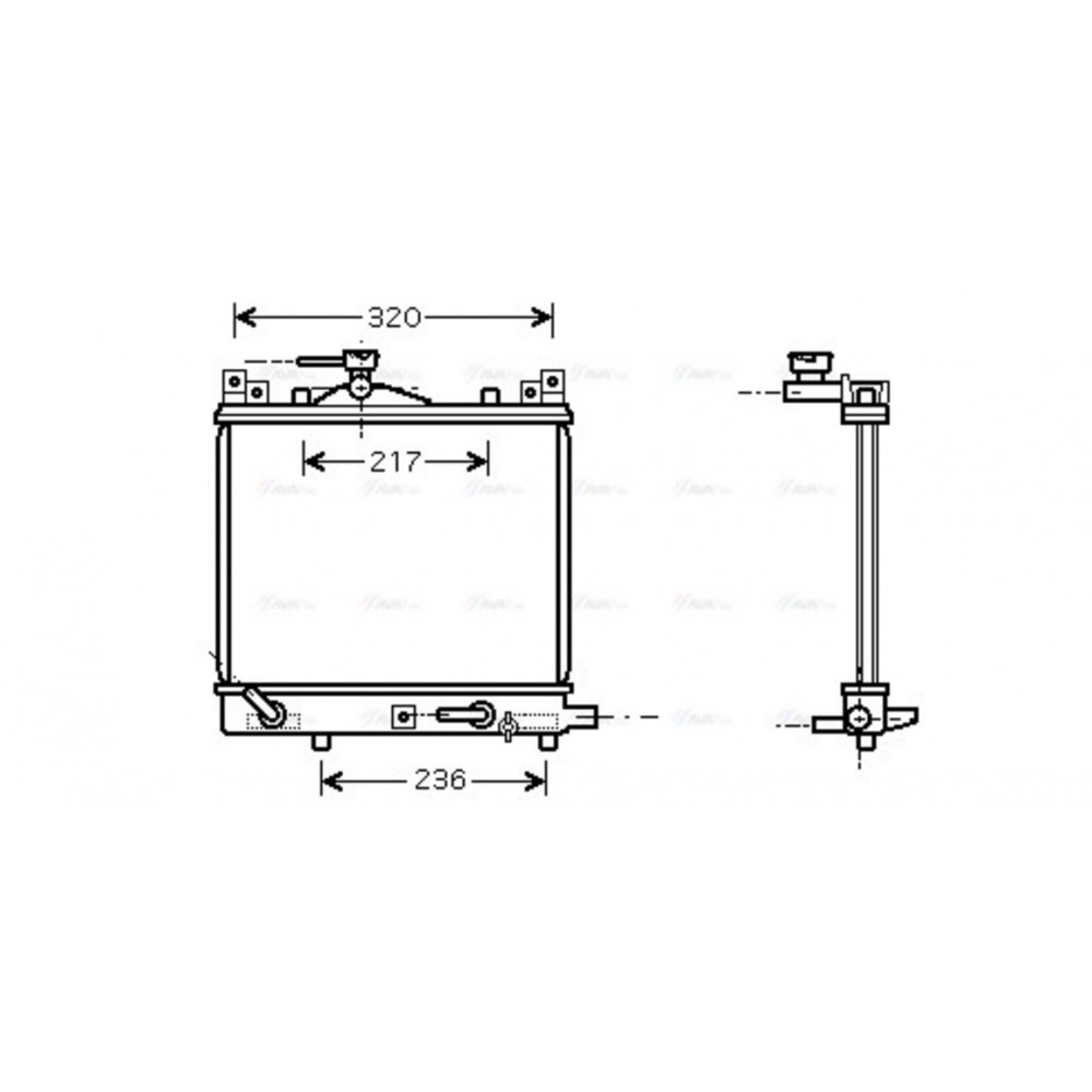 Image for AVA Cooling - Radiator