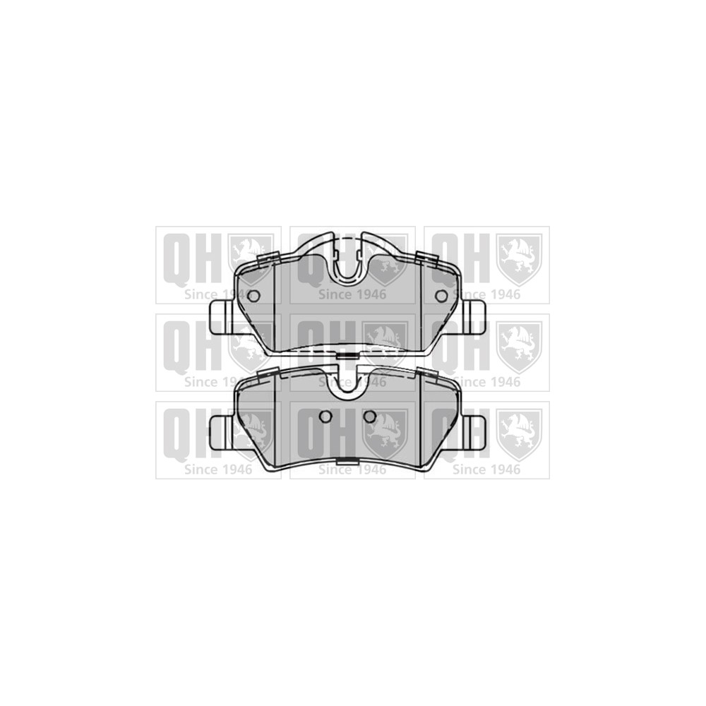 Image for QH BP1858 Brake Pad Set