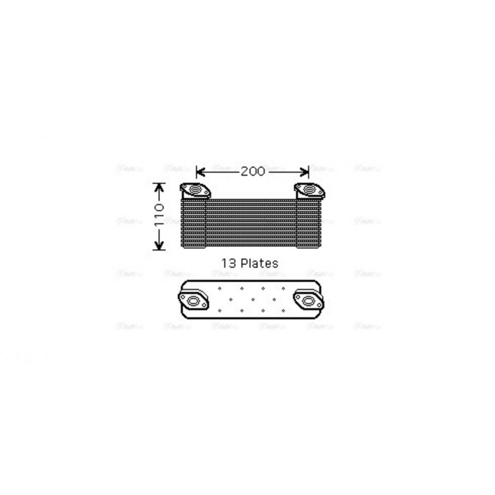 Image for AVA Cooling - Oil Cooler