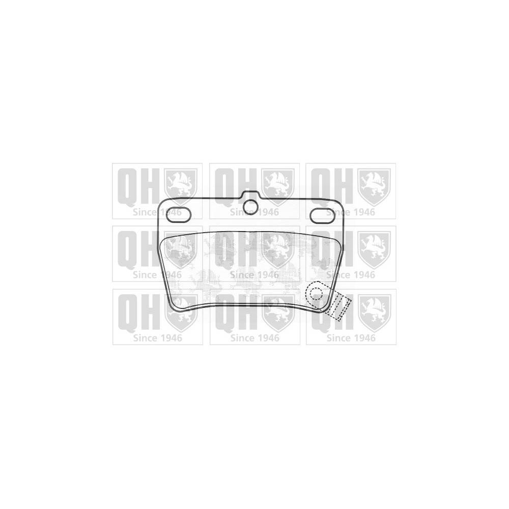 Image for QH BP1333 Brake Pad Set