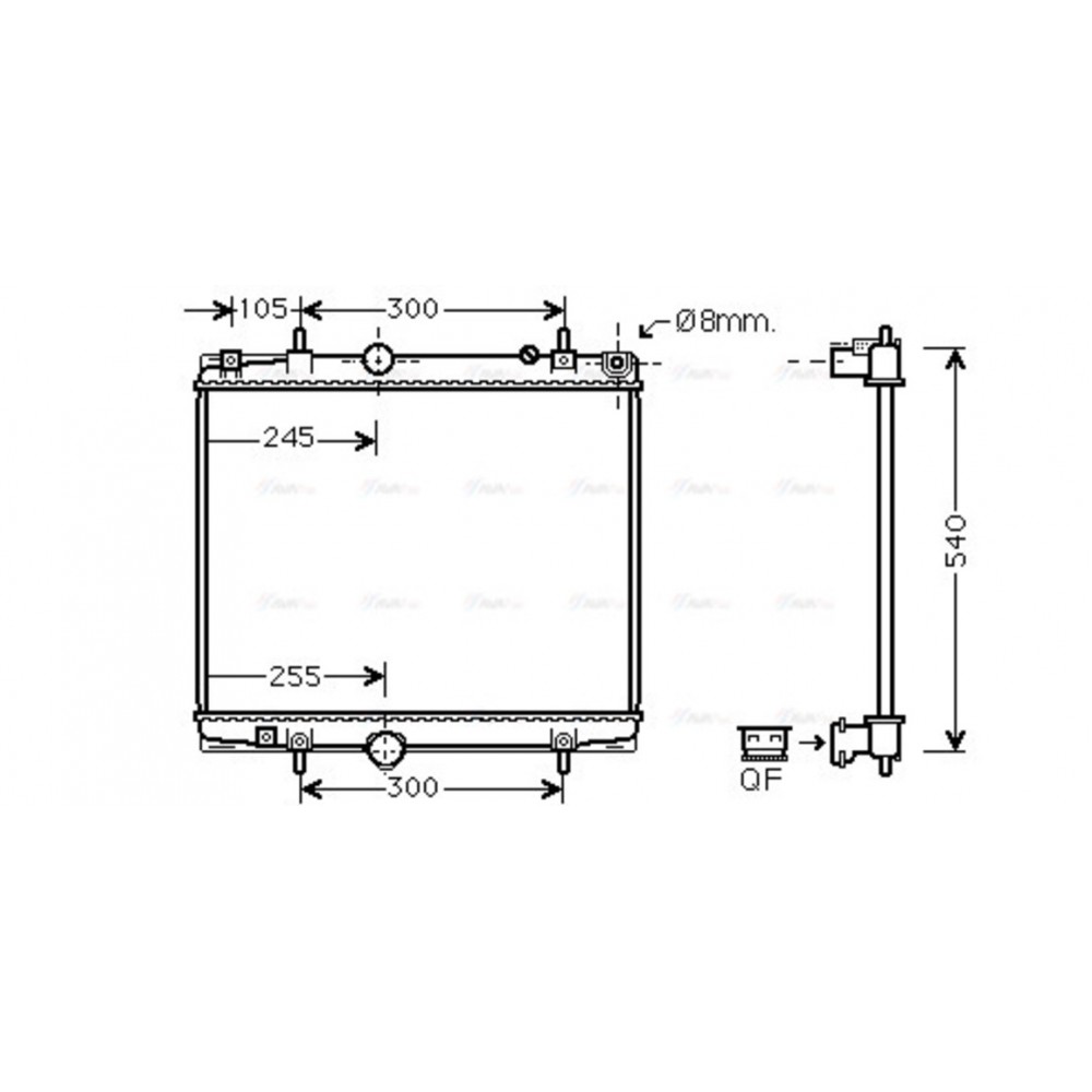 Image for AVA Cooling - Radiator