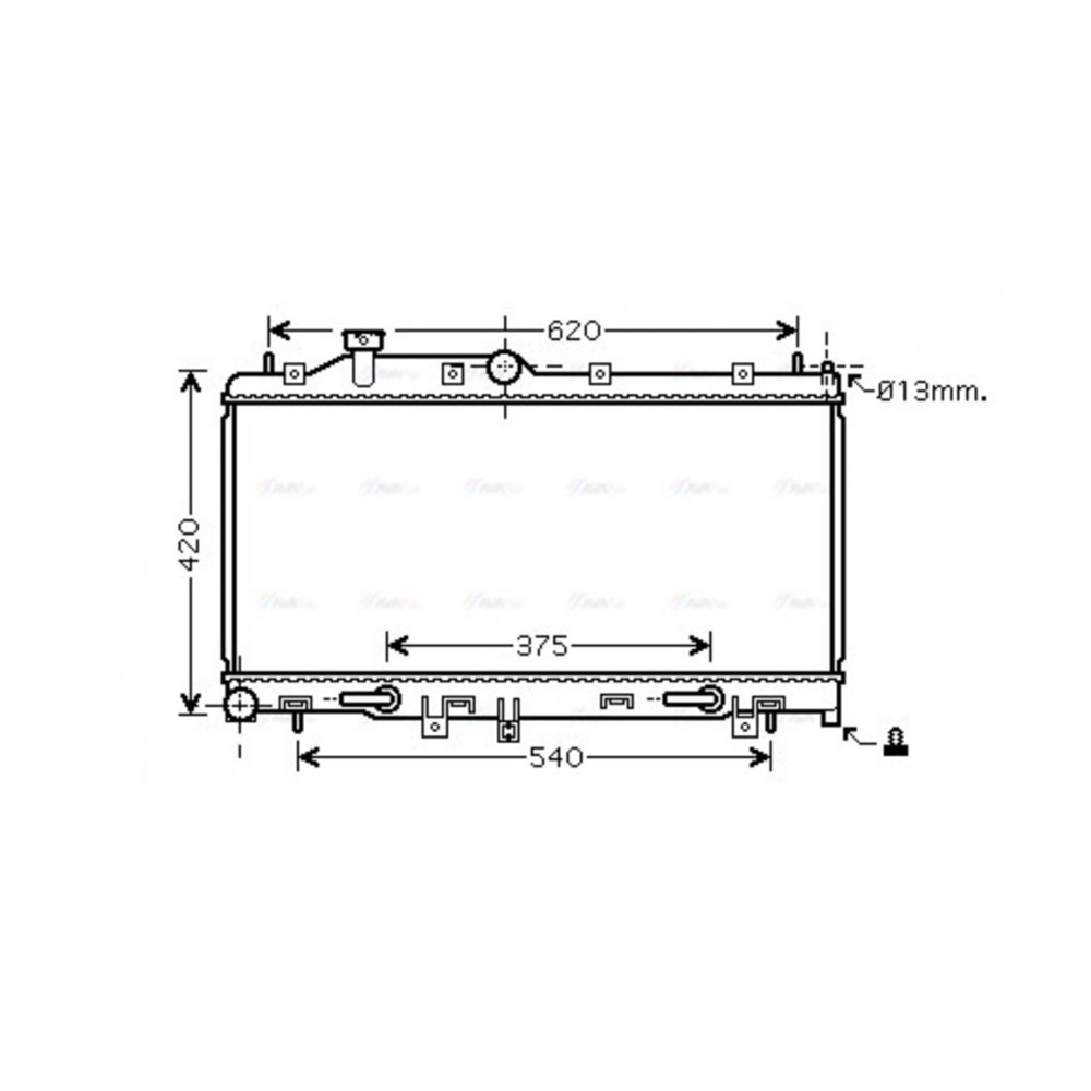 Image for AVA Cooling - Radiator