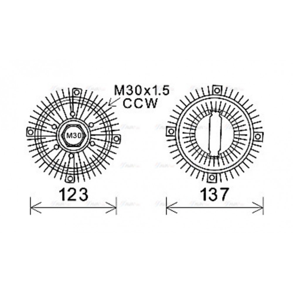 Image for AVA Cooling - Fan Clutch