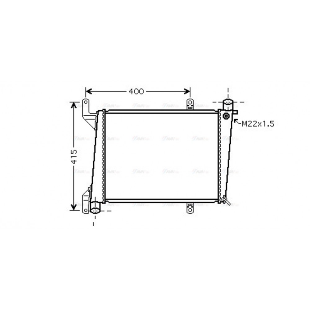 Image for AVA Cooling - Radiator