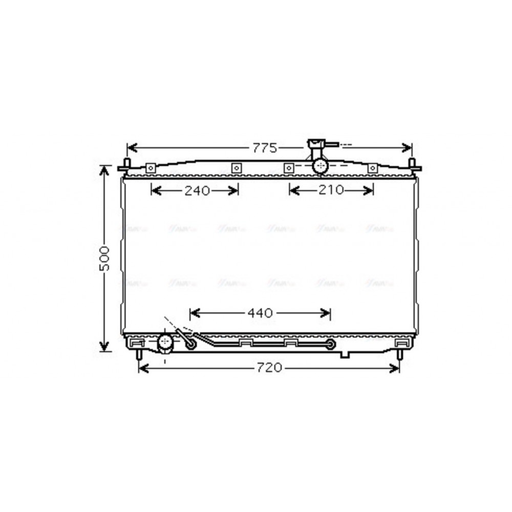 Image for AVA Cooling - Radiator