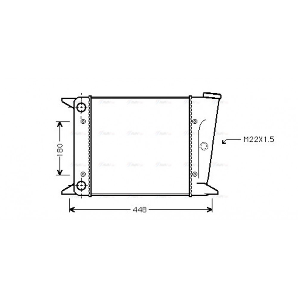 Image for AVA Cooling - Radiator