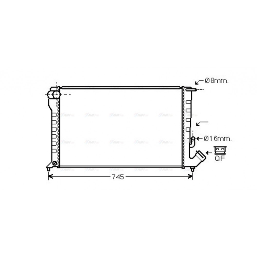 Image for AVA Cooling - Radiator