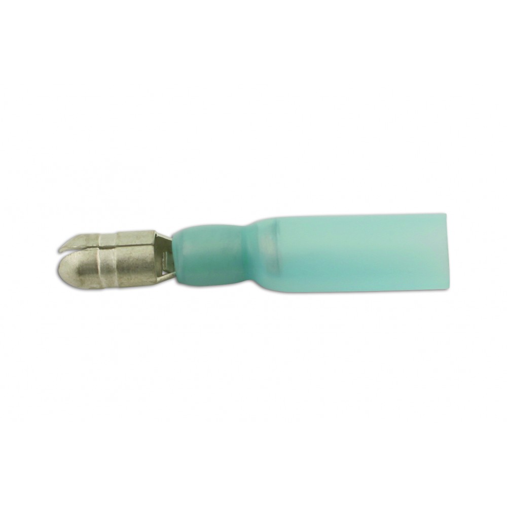 Image for Connect 30700 Blue Heatshrink Male Bullet Terminal Pk 25