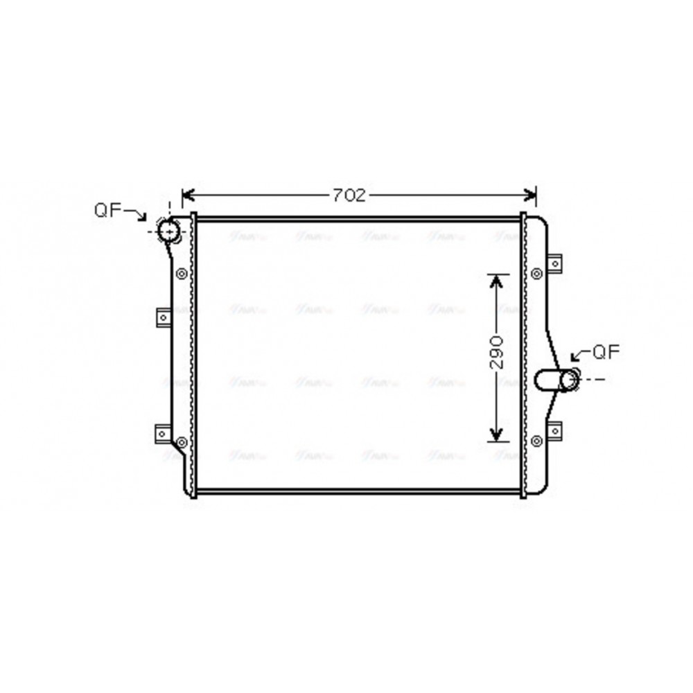 Image for AVA Cooling - Radiator