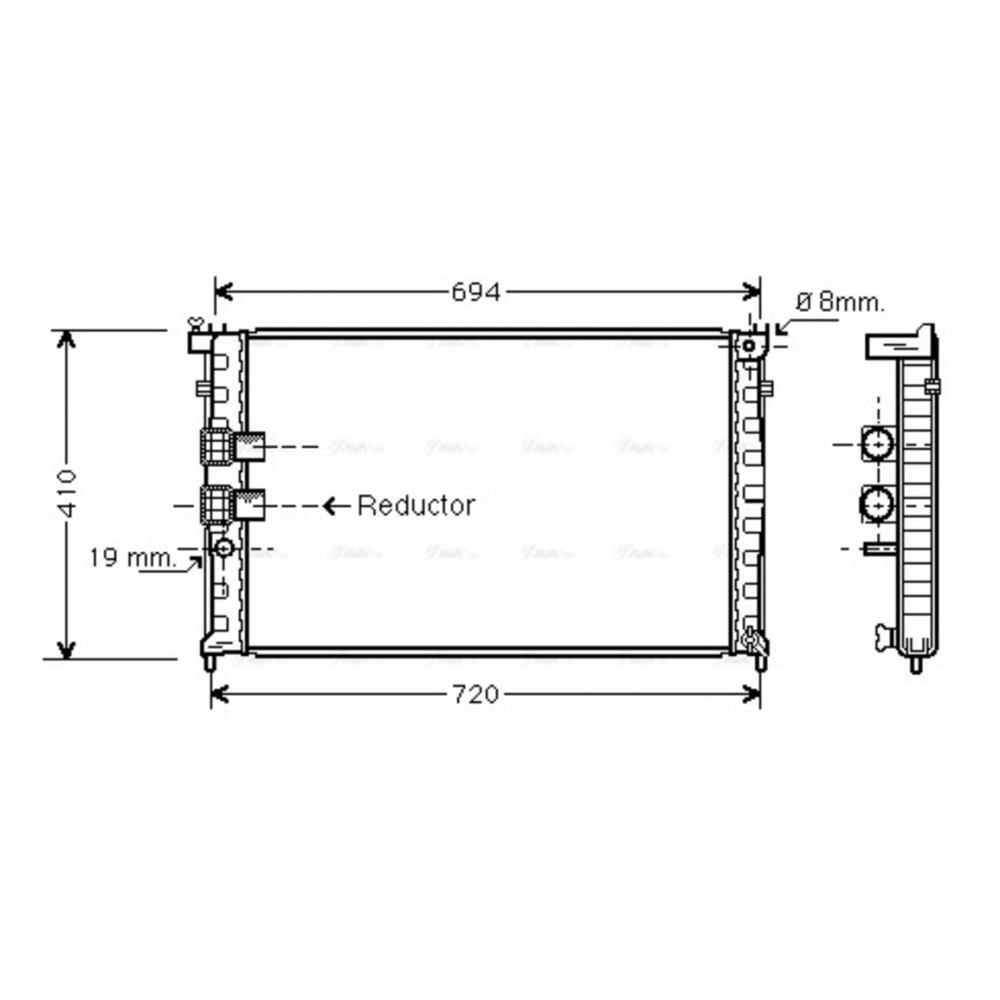 Image for AVA Cooling - Radiator