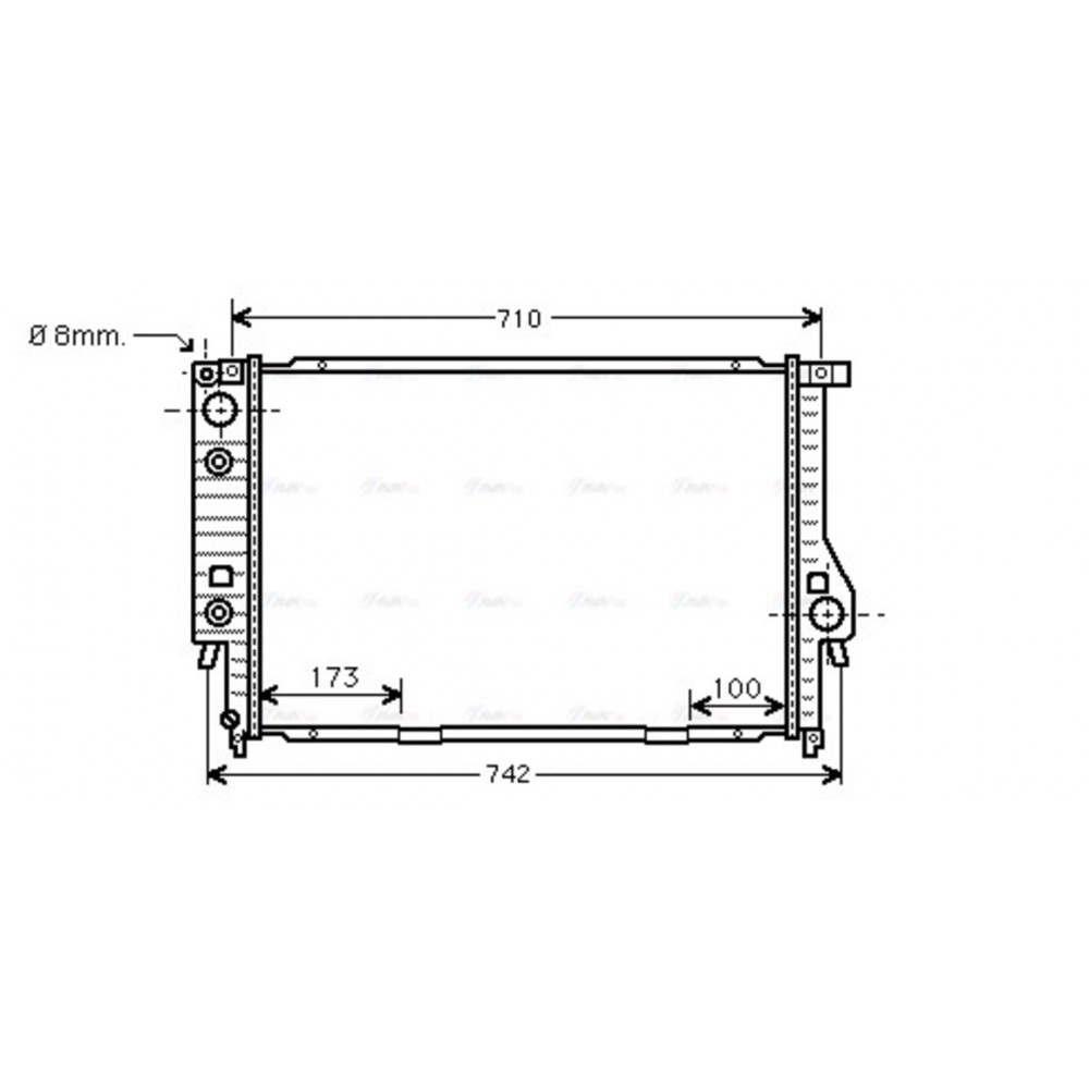 Image for AVA Cooling - Radiator