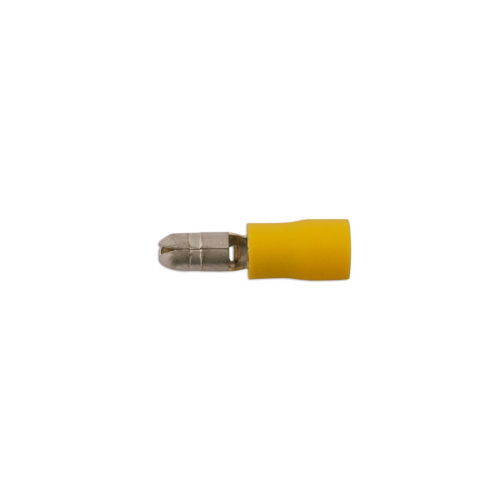 Image for Connect 30239 Yellow Heatshrink Male Push-on 6.3mm Pk 25