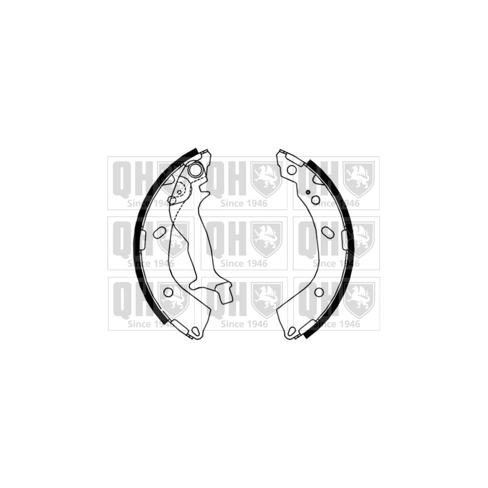 Image for QH BS1174 Brake Shoes