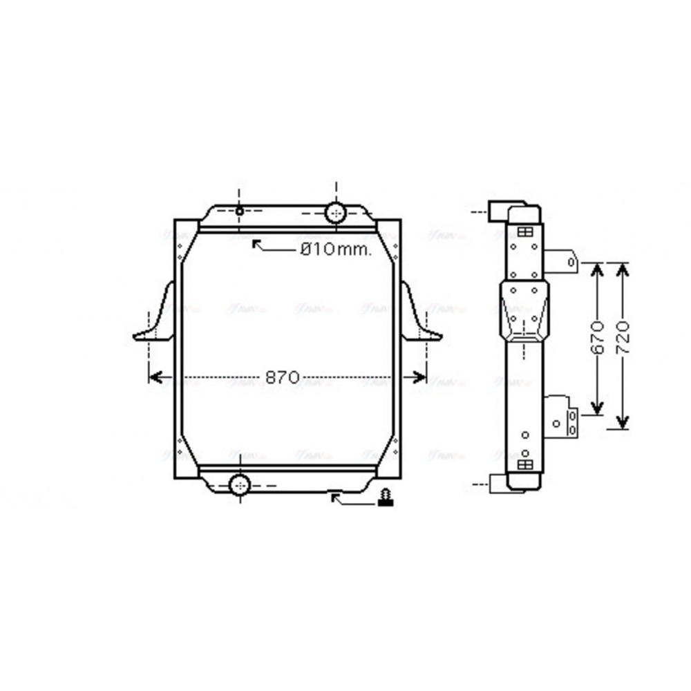 Image for AVA Cooling - Radiator