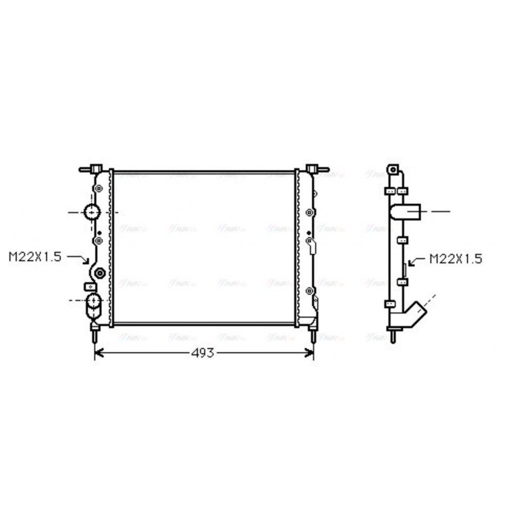 Image for AVA Cooling - Radiator