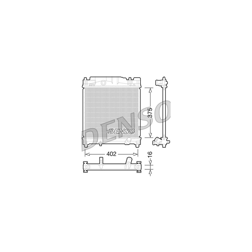 Image for Denso Radiator DRM50077