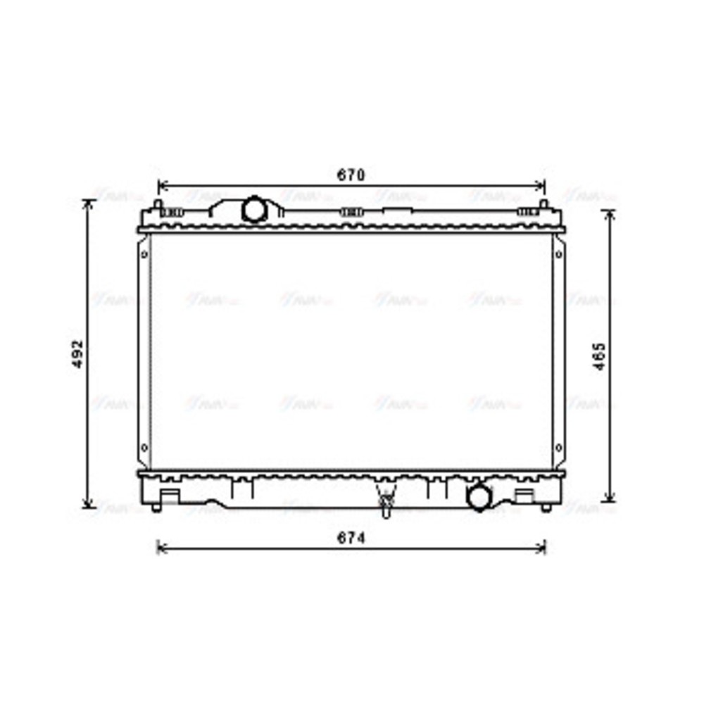 Image for AVA Cooling - Radiator