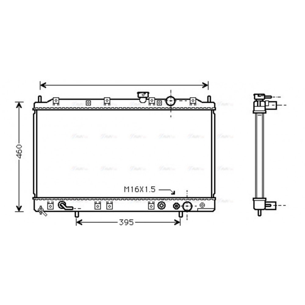 Image for AVA Cooling - Radiator