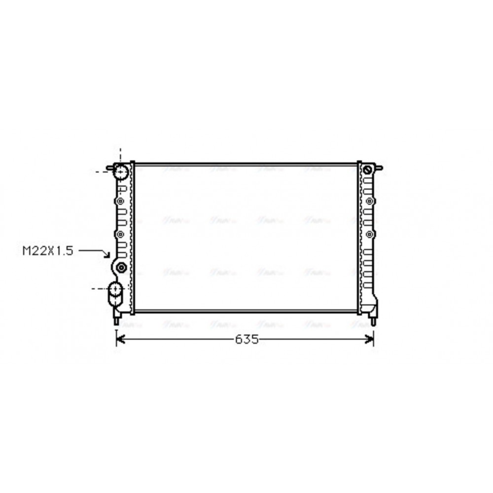 Image for AVA Cooling - Radiator