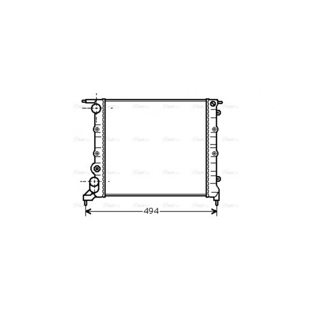 Image for AVA Cooling - Radiator