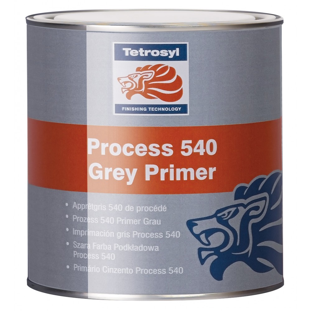 Image for Tetrosyl GLG010 Process 540 Grey Primer 1L