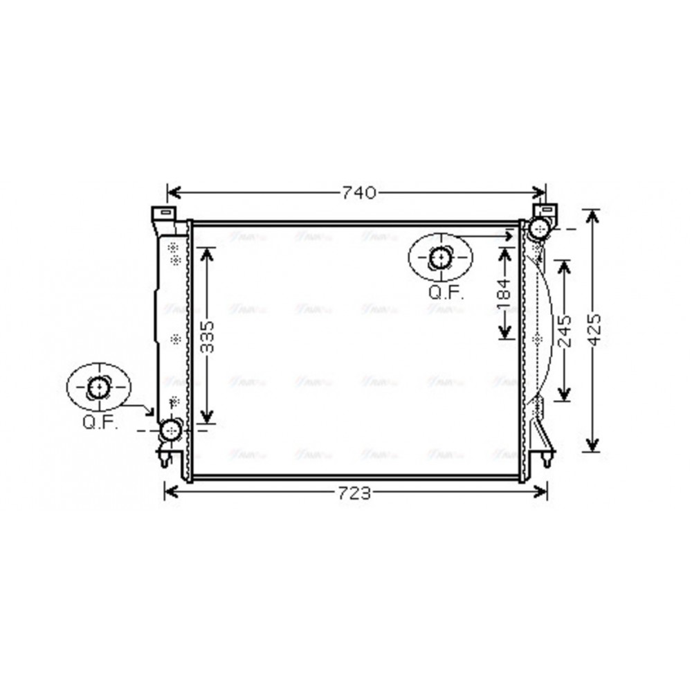 Image for AVA Cooling - Radiator