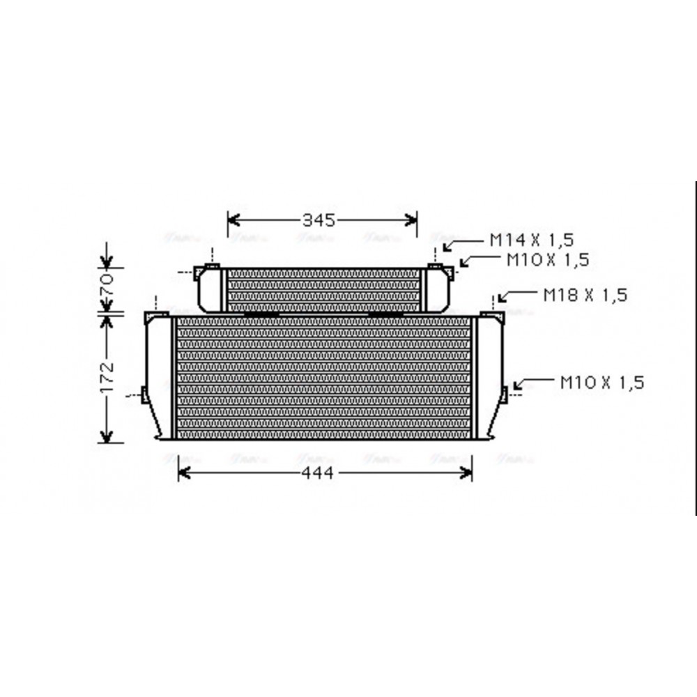 Image for AVA Cooling - Oil Cooler