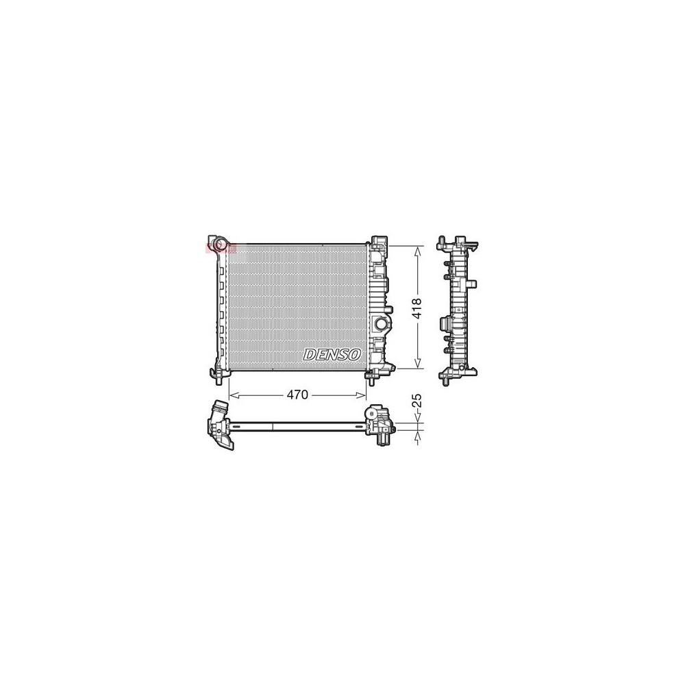 Image for Denso Radiator DRM20115