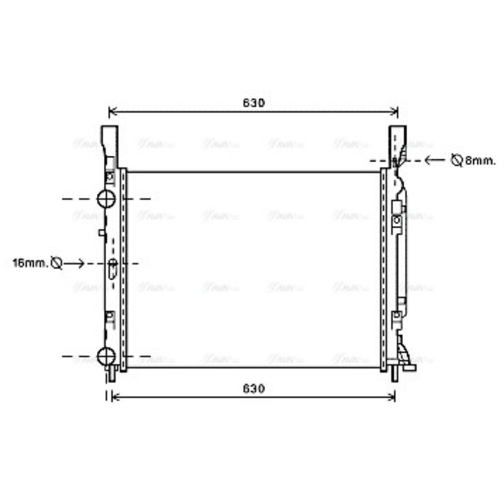 Image for AVA Cooling - Radiator