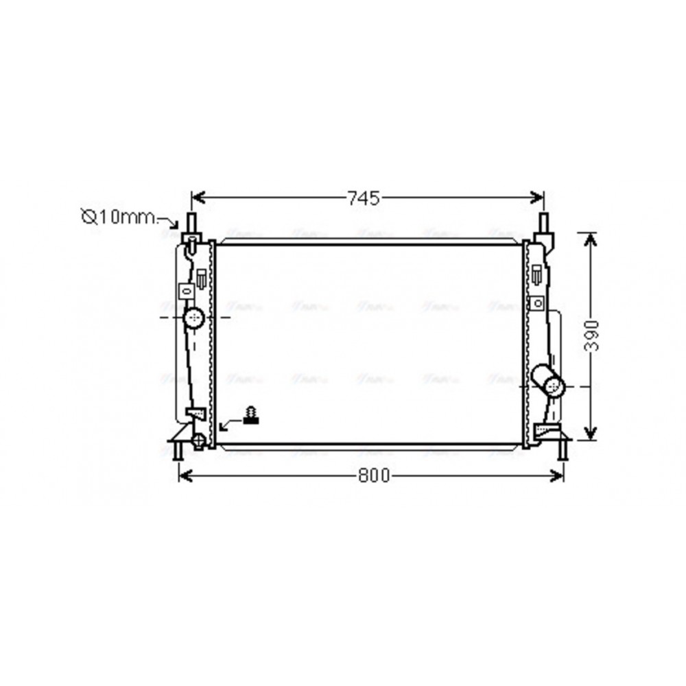 Image for AVA Cooling - Radiator