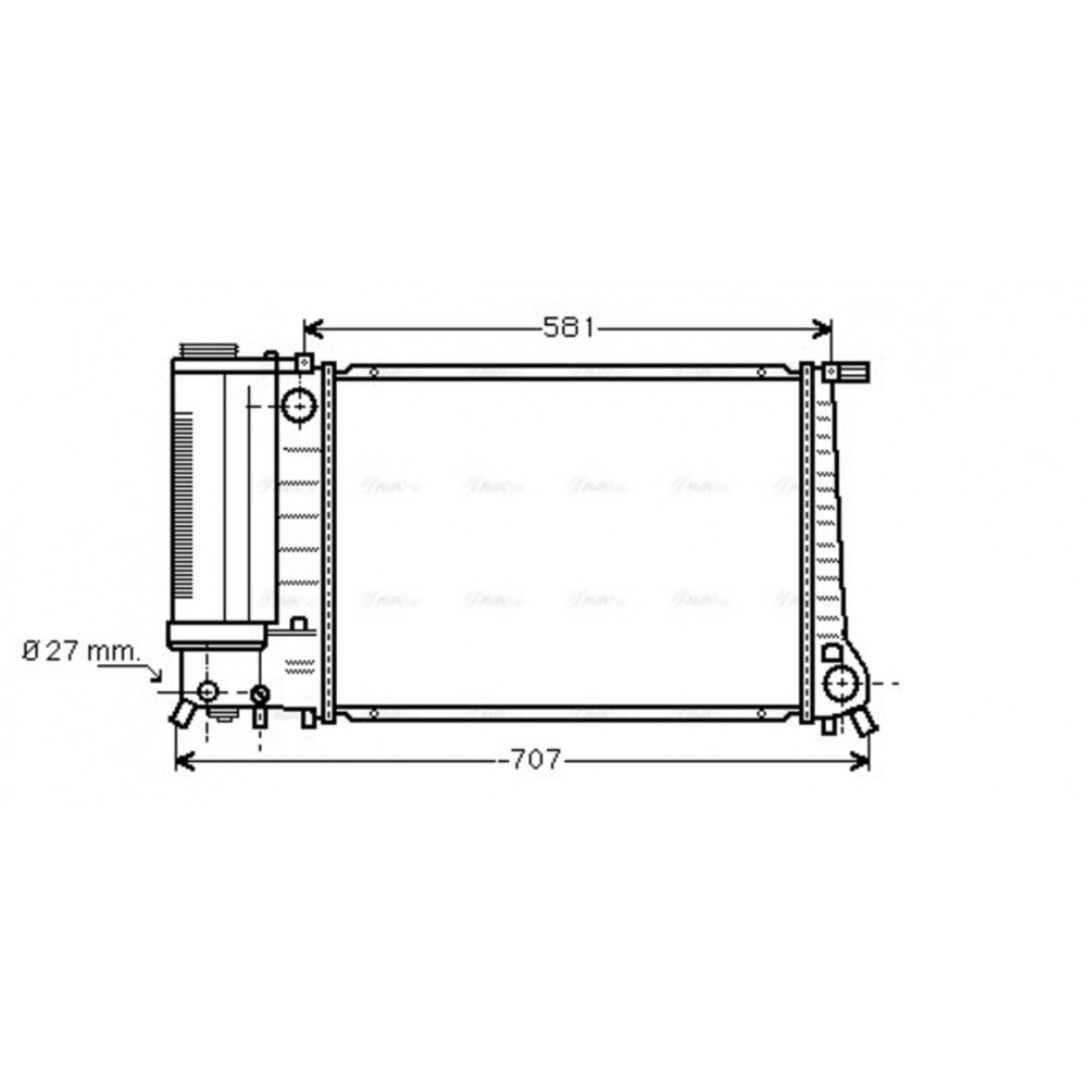 Image for AVA Cooling - Radiator