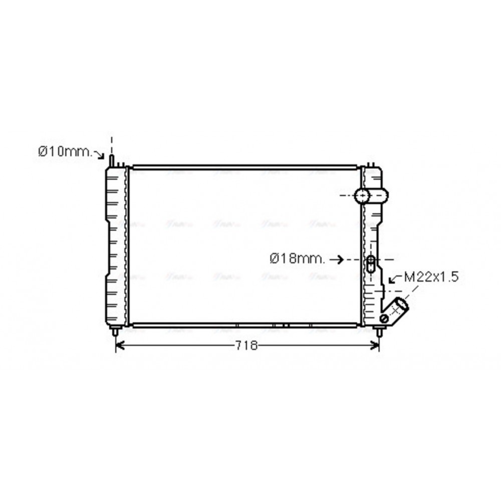 Image for AVA Cooling - Radiator