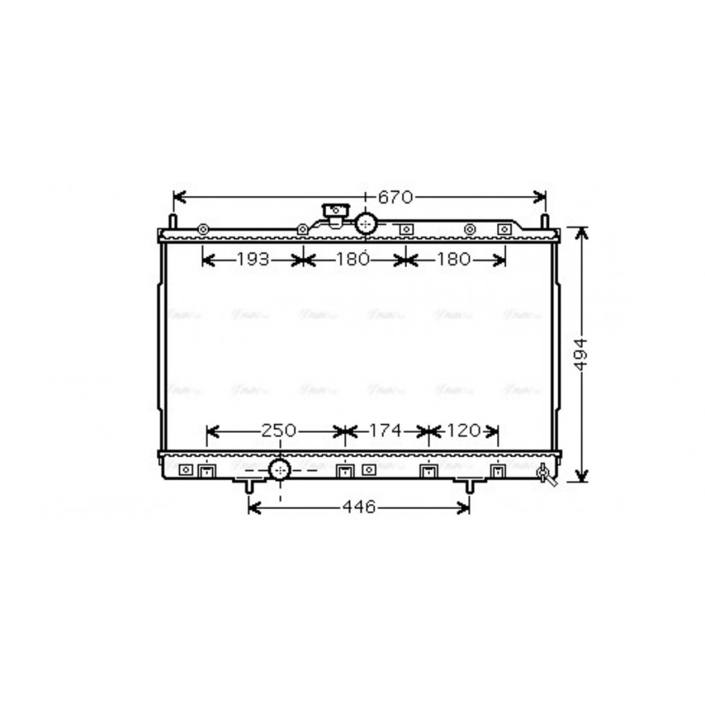 Image for AVA Cooling - Radiator