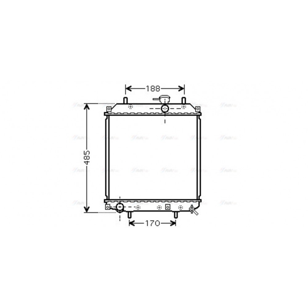 Image for AVA Cooling - Radiator