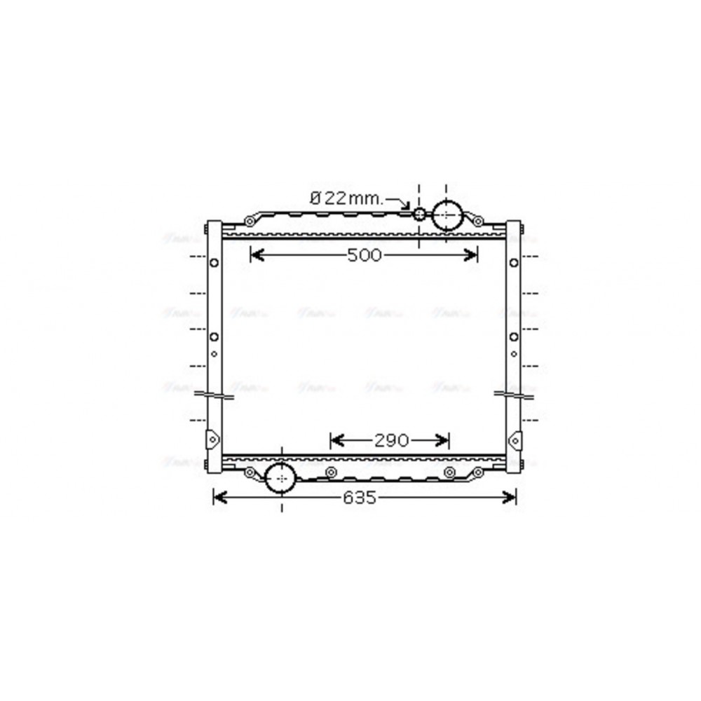 Image for AVA Cooling - Radiator