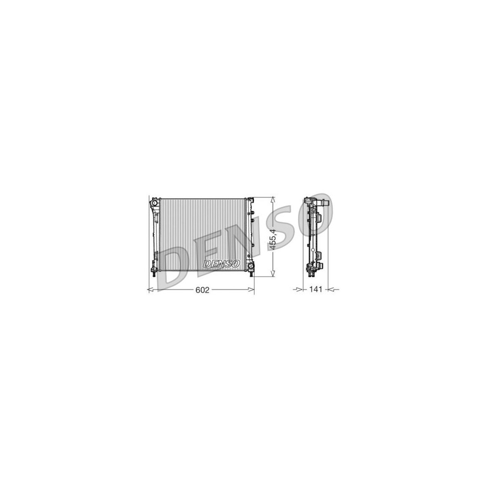 Image for Denso Radiator DRM09160