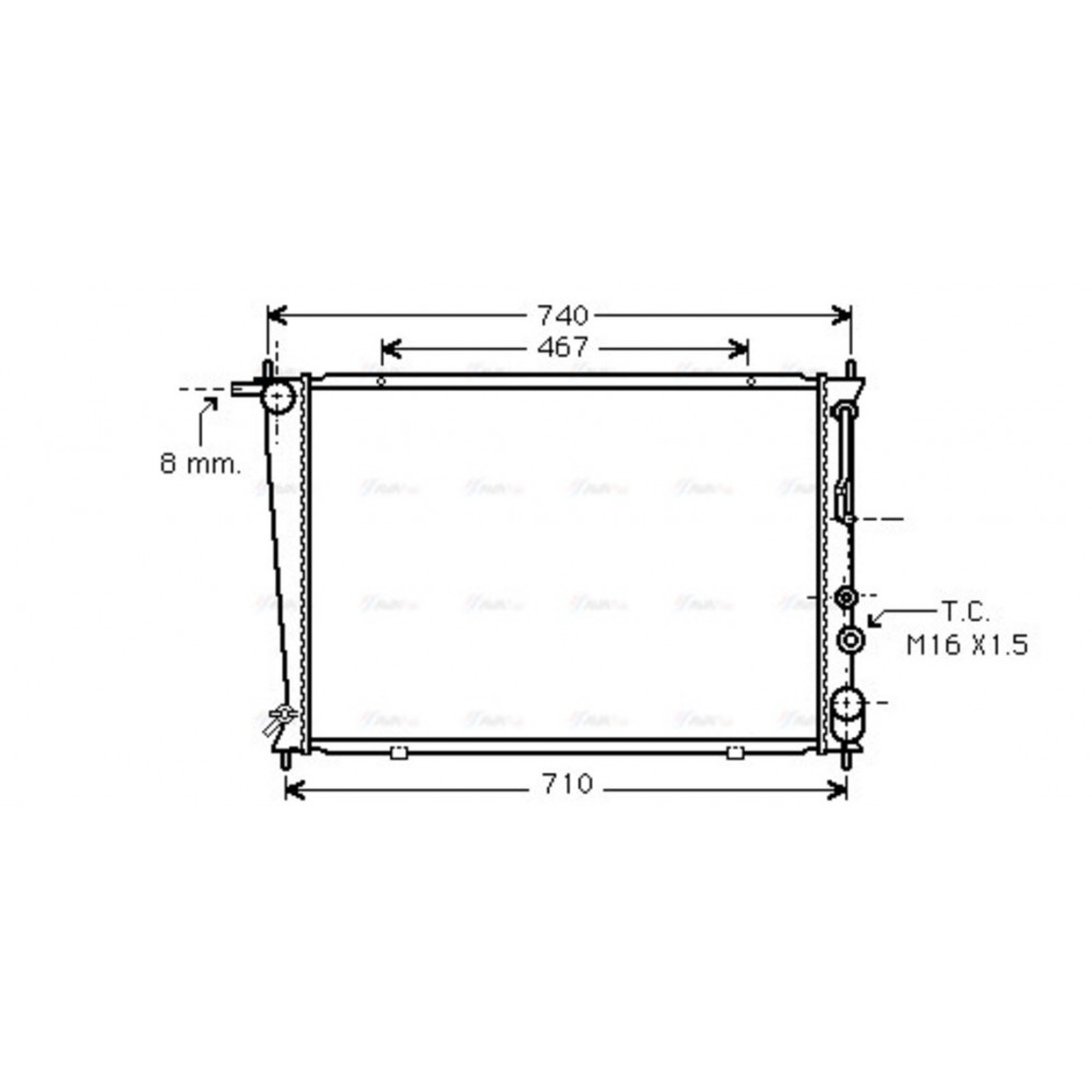 Image for AVA Cooling - Radiator