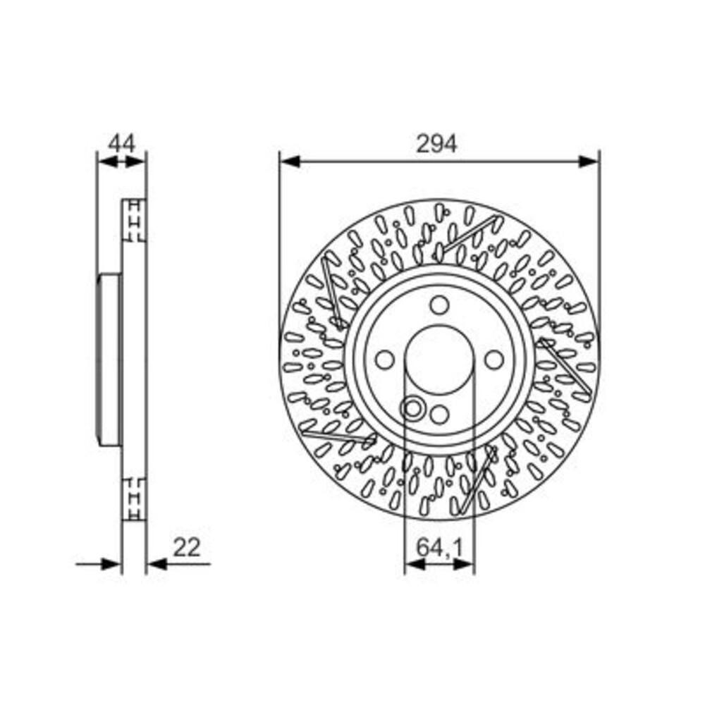 Image for Bosch Brake disc