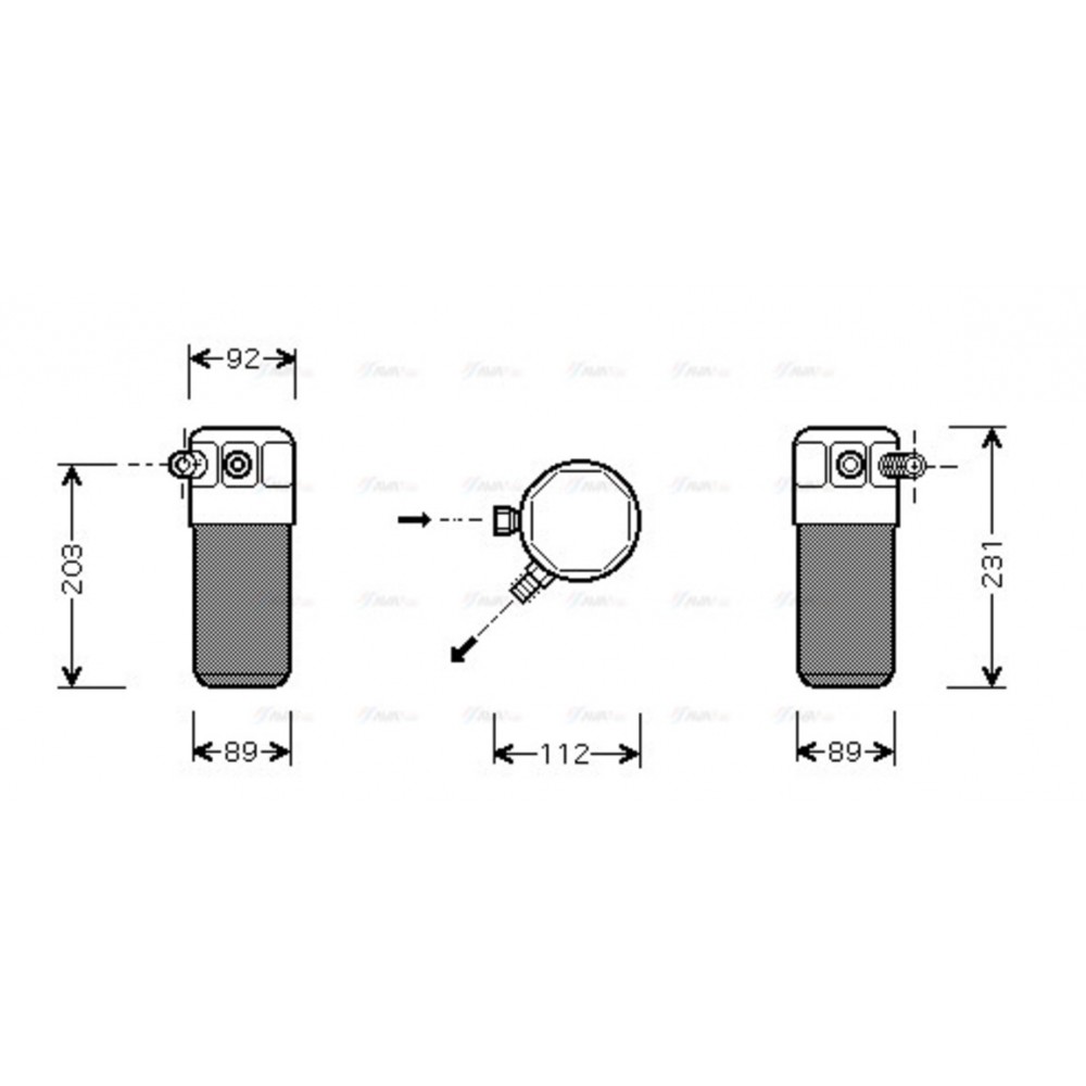 Image for AVA Cooling - Receiver Dryer