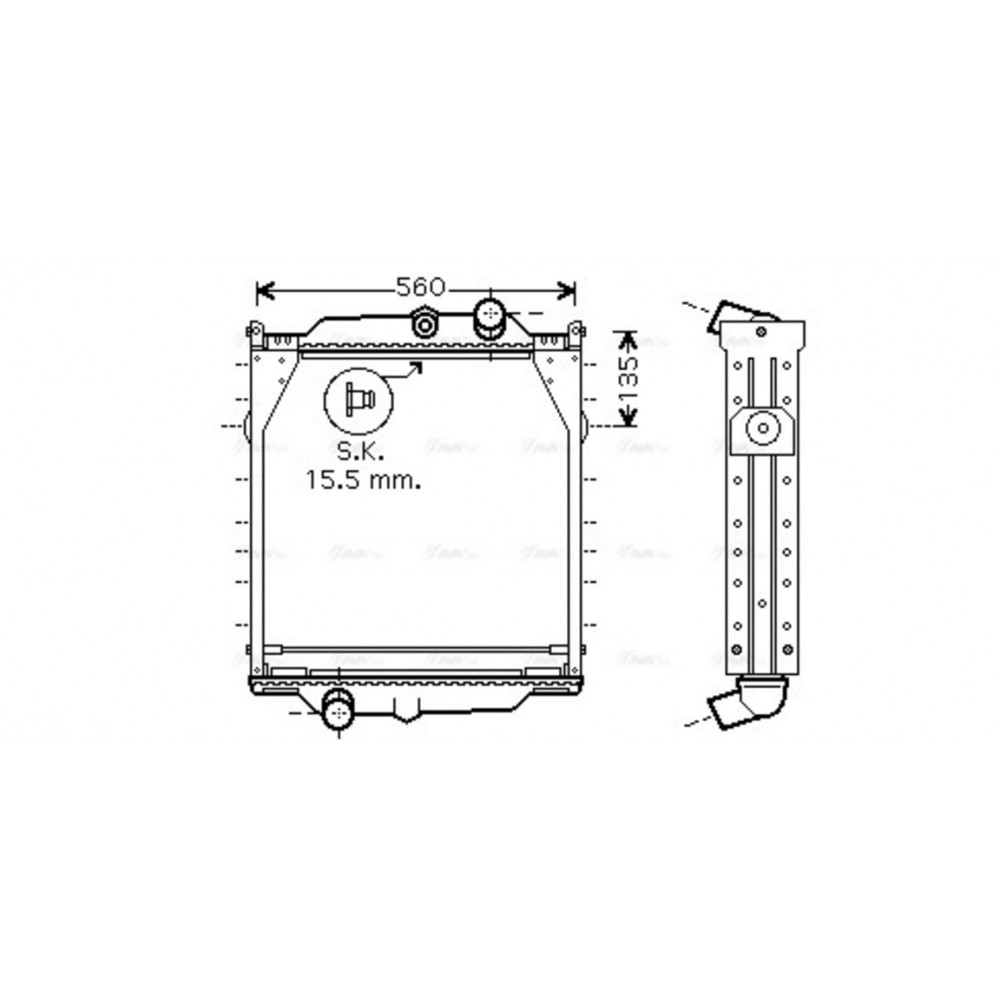 Image for AVA Cooling - Radiator